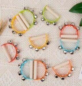 Multicolour childs musical shaker sold via Temu